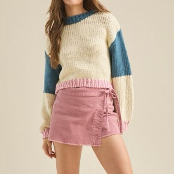 Altar’d State NWOT Knitted Chunky Thea Sweater - Picture 2 of 7